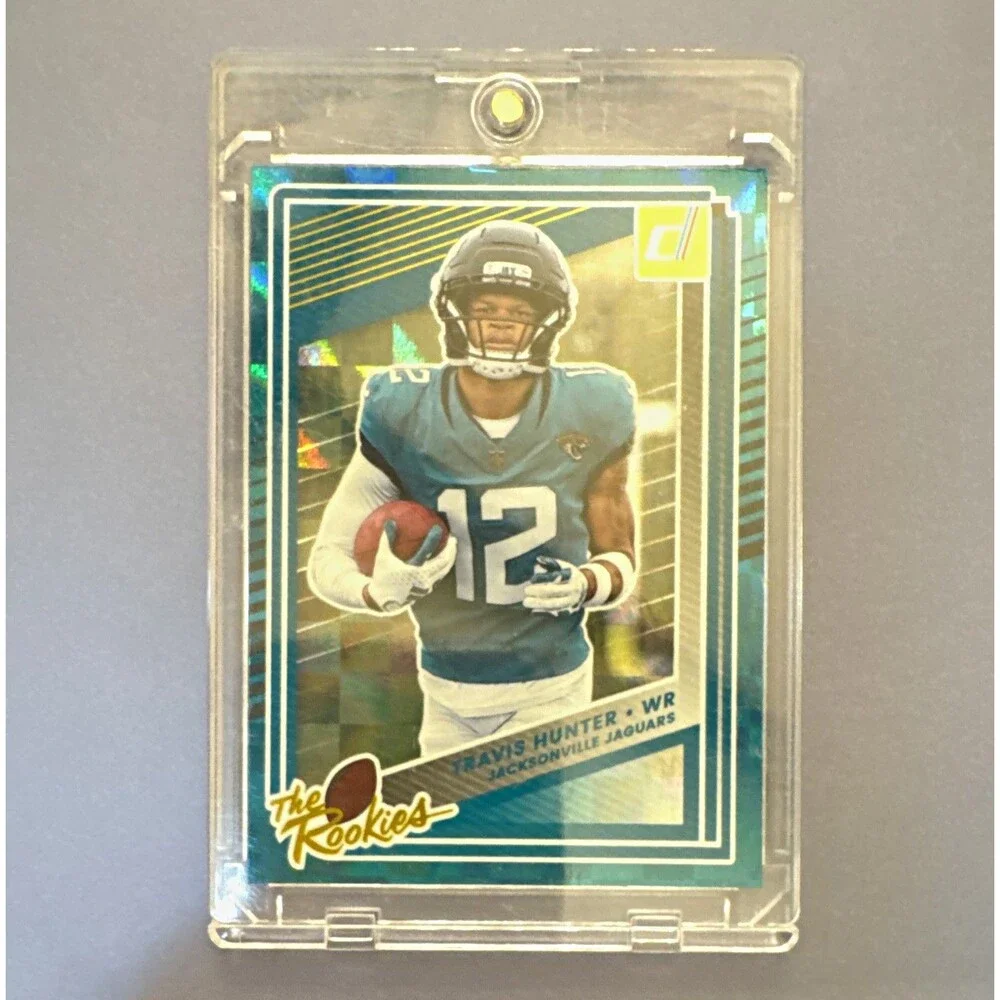 2025 Panini Donruss The Rookies #3 Travis Hunter Jacksonville Jaguars RC Insert